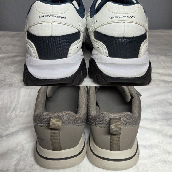 Lot of 2 - Skechers After Burn (9.5 EWW) & Skechers GOwalk 5 - Wistful (10 EWW) - Picture 3 of 12